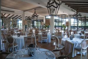 Reštaurácia alebo iné gastronomické zariadenie v ubytovaní Hotel La Malcontenta