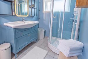 Et badeværelse på Raaehuset