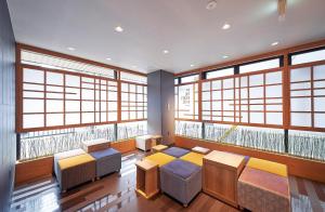 Posezení v ubytování THE POCKET HOTEL Kyoto Karasuma Gojo