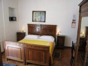 Letto o letti in una camera di Albergo Natucci