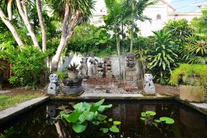 Zahrada ubytování Bebek Cottages Sanur