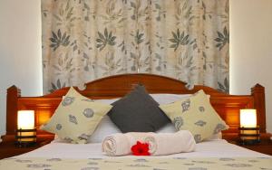 Voodi või voodid majutusasutuse Saria Self Catering toas