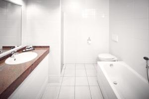 Koupelna v ubytování Van der Valk Hotel Emmeloord