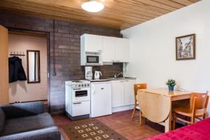 Kuchyň nebo kuchyňský kout v ubytování Ministudio - Apartments Joensuu