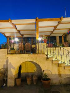 A balcony or terrace at Avanos Suites