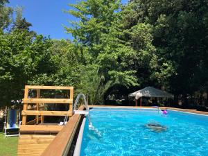 Πισίνα στο ή κοντά στο Villa Berghella