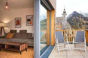 Nespecifikovaný výhled na hory nebo výhled na hory při pohledu z apartmánu