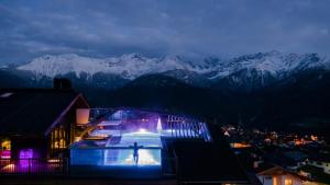 Widok na góry z tego hotelu