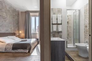 A bathroom at City Break Nomentana