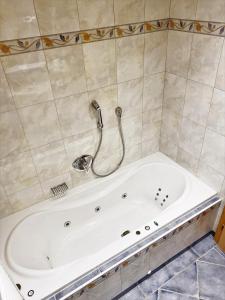 Koupelna v ubytování Hotel.Pension.Golingen