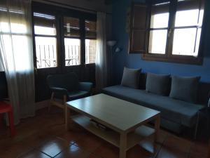 Posezení v ubytování casa sampietro 2