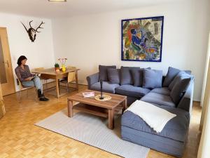 Posezení v ubytování Hotel.Pension.Golingen