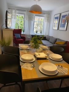 Posedenie v ubytovaní Apartament Zdrój Lądek
