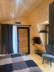 Voodi või voodid majutusasutuse Alexandar house toas