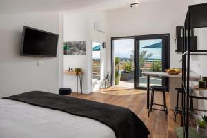 Posteľ alebo postele v izbe v ubytovaní Belvedere Holidays + 37 fotografií