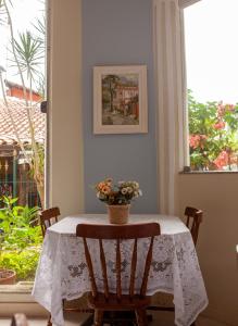 Um jardim em Pousada Casablanca