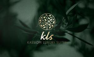 a logo for a law firm with a lemon on a plant at Kassiopi Luxury Suites in Kassiopi