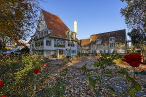 Zahrada ubytování Auberge du Vieux Cedre, Enghien-Belgique