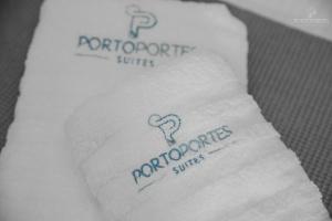 Certifikat, nagrada, logo ili neki drugi dokument izložen u objektu PORTO PORTES suites