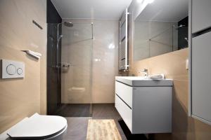 Kúpeľňa v ubytovaní P&O Serviced Apartments Nowy Ursus + 9 fotografií