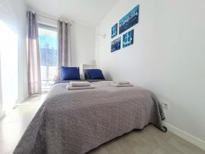 Posteľ alebo postele v izbe v ubytovaní Apartment 1A