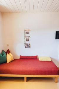 เตียงในห้องที่ Haus Netzer