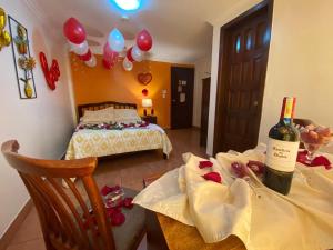Postel nebo postele na pokoji v ubytování Hotel Margarita 2