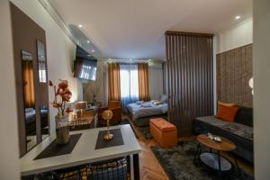 Istumisnurk majutusasutuses BANE APARTMANI 3