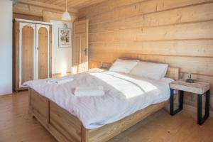 Posteľ alebo postele v izbe v ubytovaní Nydala Rustic