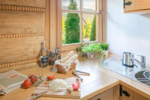 Kuchyňa alebo kuchynka v ubytovaní Nydala Rustic