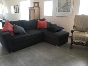 Posezení v ubytování Vita og Pouls Gård - Guesthouse