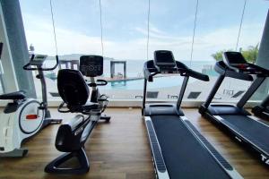 Fitness centrum a/nebo fitness zařízení v ubytování Kuantan SEA VIEW Studio #HIGH SPEED 500Mbps Unifi #Netflix