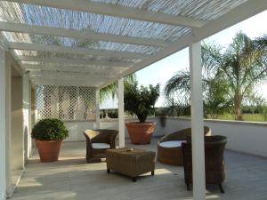 Zona d'estar a Eco Green La Vigna