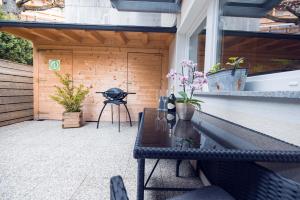Patio nebo venkovní prostory v ubytování Chalet Arena
