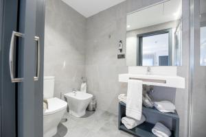 Koupelna v ubytování HOTEL IBERUM