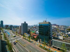 Vedere generală la Fukuoka sau o vedere a orașului de la acest hotel