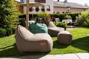 Hotel Tirol Fiss 4Sterne Superior的休息区
