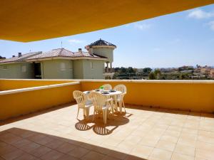 Balkón alebo terasa v ubytovaní Residencial Nerea Orangecosta