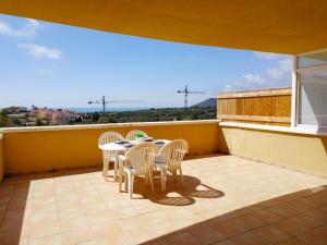 Balkón alebo terasa v ubytovaní Residencial Nerea Orangecosta