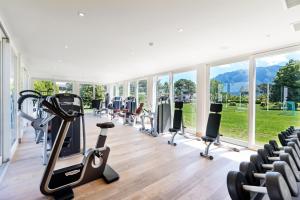Spordikeskus ja/või sportimisvõimalused majutusasutuses Parkhotel Delta, Wellbeing Resort