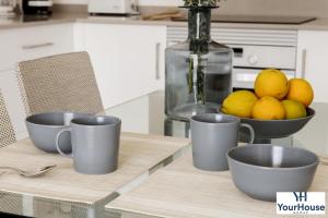 Küche/Küchenzeile in der Unterkunft YourHouse Es Niu, apartment in Puerto de Sóller