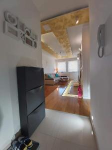 Ένα ή περισσότερα κρεβάτια σε δωμάτιο στο Amir Apartman Stup-Ilidža