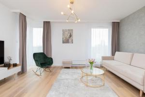 Posezení v ubytování Apartamenty Letnicka by Noclegi Renters
