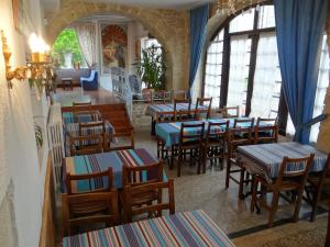Istumisnurk majutusasutuses Hotel Restaurant des Thermes