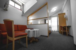 Istumisnurk majutusasutuses Hotel Landhaus Neumayr