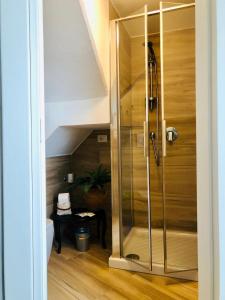 Ванная комната в La Bloo di Vernazza - Sea View - AC&WiFi - Vernazzarentals