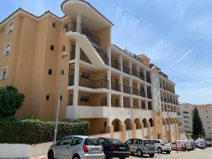 Budynek, w którym mieści się apartament