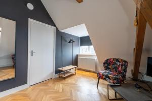 Posezení v ubytování Stadslogement Hoogend