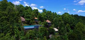 Vaade majutusasutusele Swar Bali Lodge linnulennult