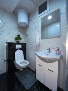 Vonios kambarys apgyvendinimo įstaigoje Apartment Carpe Diem
